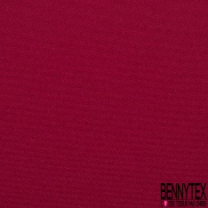 Burlington polyester uni framboise écrasé