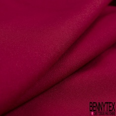 Burlington polyester uni framboise écrasé