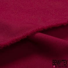 Burlington polyester uni framboise écrasé