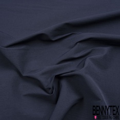 Coupon 3m bengaline élasthanne tailleur uni bleu nuit