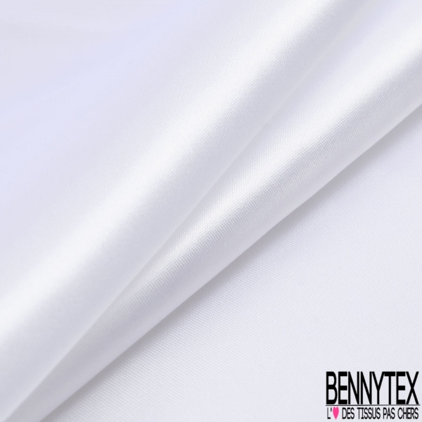 Doublure bemberg viscose blanc discret