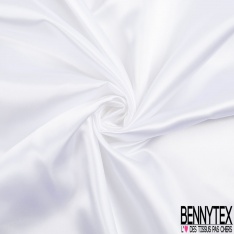 Doublure bemberg viscose blanc discret