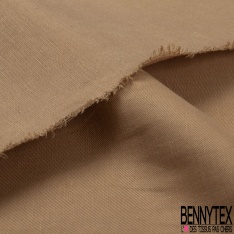 Coupon de 3m de Cupro viscose uni biche des bois