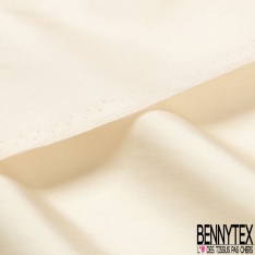 Coupon 3m Doublure polyester fine blanc discret