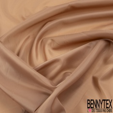 Coupon 3m Doublure polyester fine beige chaud nude