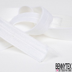 3m élastique picot lingerie blanc 1cm