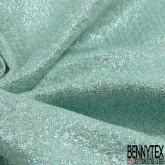 Jacquard imprimé abstrait chiné blanc discret gris perle brillant ton sur ton