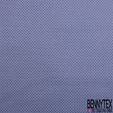 Jacquard polyester coton motif plumetis or fond gris métal texturé